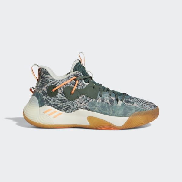 Adidas Vert Oxyde Durcir Stepback 3 Chaussures