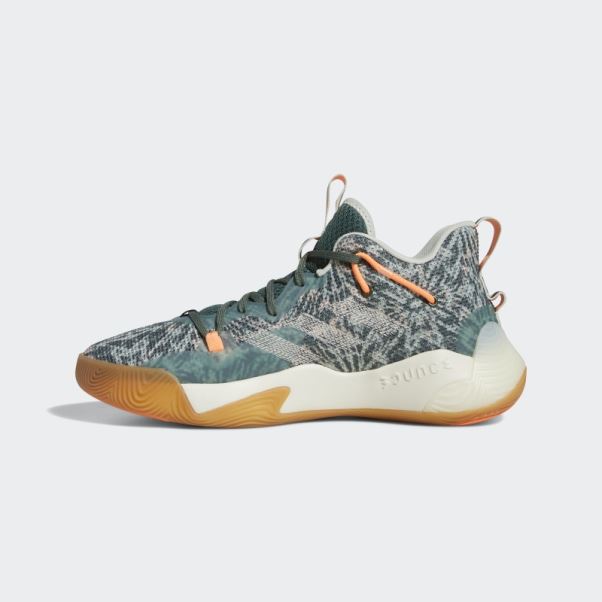 Adidas Vert Oxyde Durcir Stepback 3 Chaussures