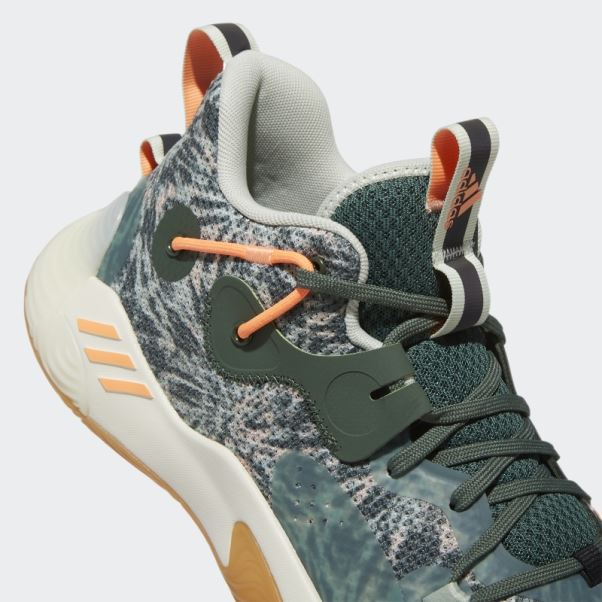 Adidas Vert Oxyde Durcir Stepback 3 Chaussures