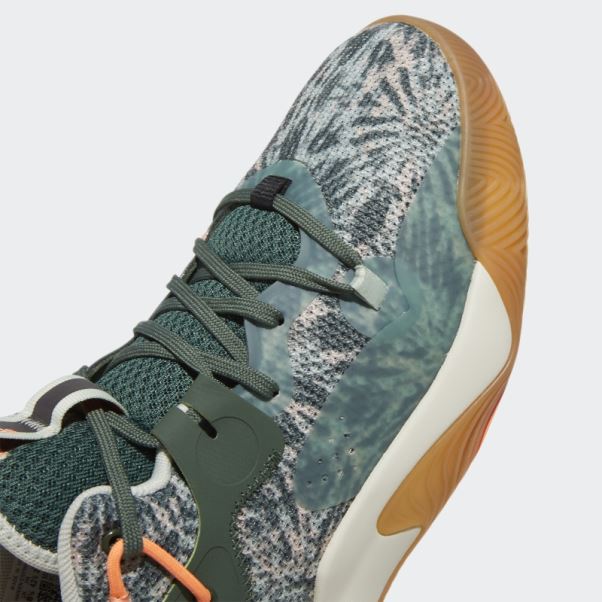 Adidas Vert Oxyde Durcir Stepback 3 Chaussures