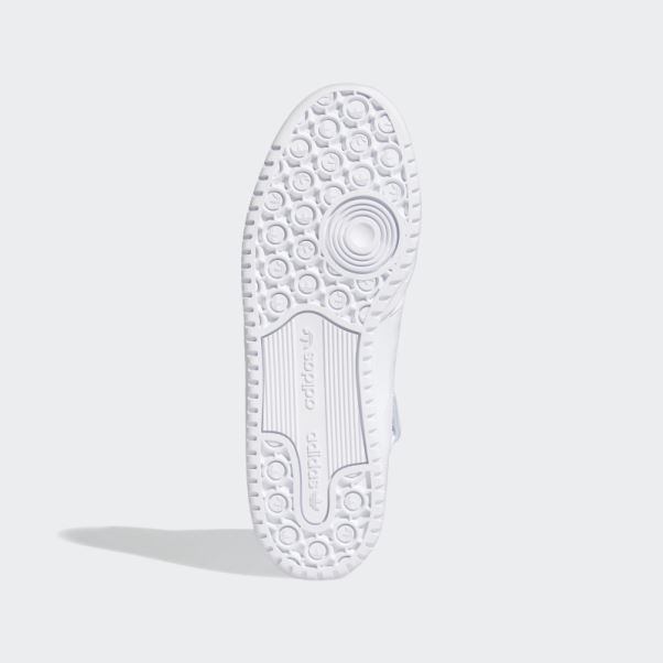 Forum Mid Chaussures Adidas Blanc