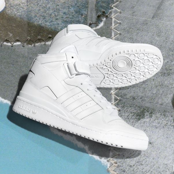 Adidas Forum Mid Chaussures Blanches