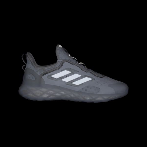 Adidas Web Boost Running Sportswear Lifestyle Chaussures Gris