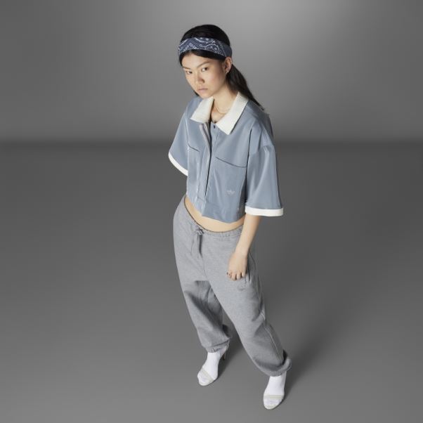 Polo Court Adidas Version Bleu Brillant Gris