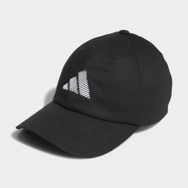 Adidas Casquette De Golf Noire Criscross