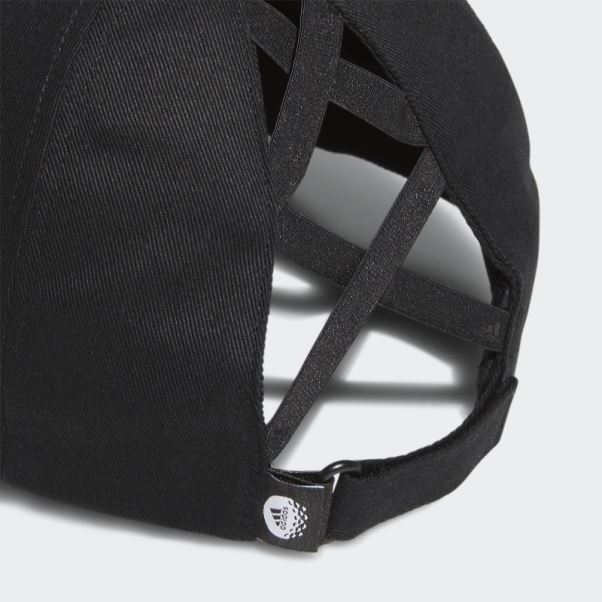 Adidas Casquette De Golf Noire Criscross