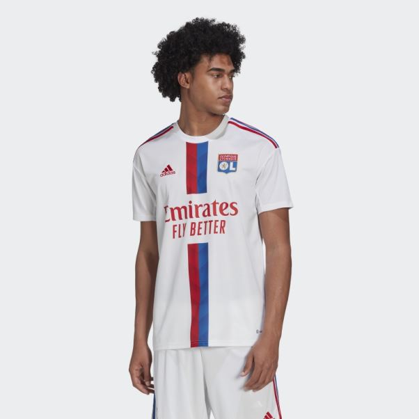 Maillot Domicile Olympique Lyonnais 22/23 Blanc Adidas