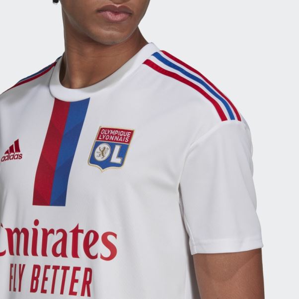 Maillot Domicile Olympique Lyonnais 22/23 Blanc Adidas