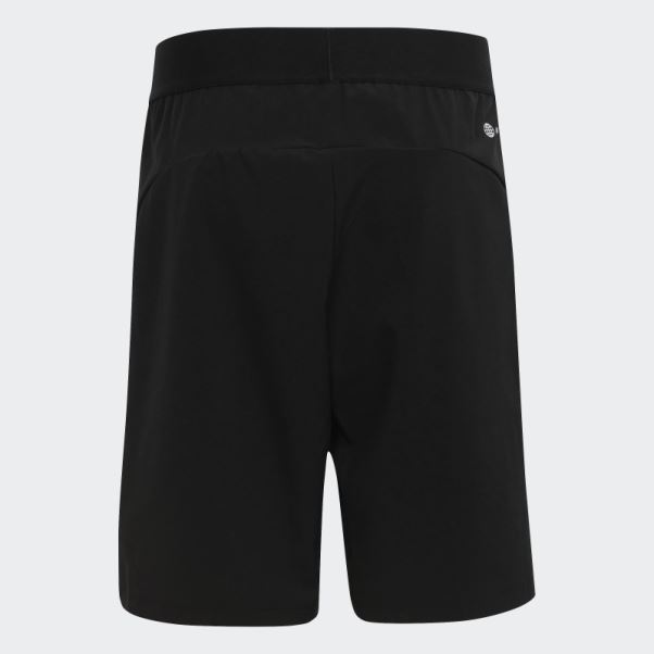 Train Icons Aeroready Short Tissé Logo Noir Adidas