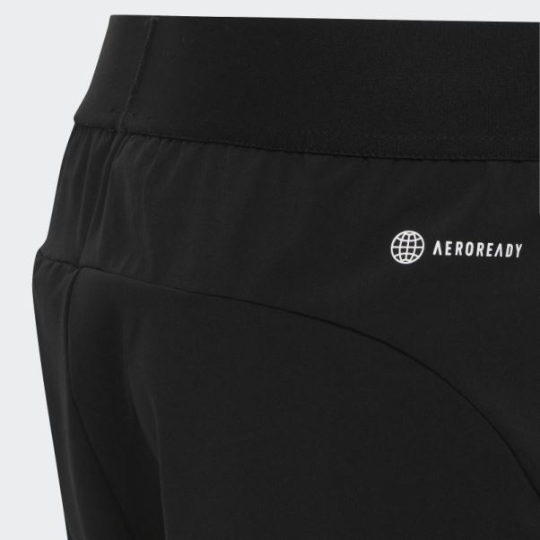 Train Icons Aeroready Short Tissé Logo Noir Adidas