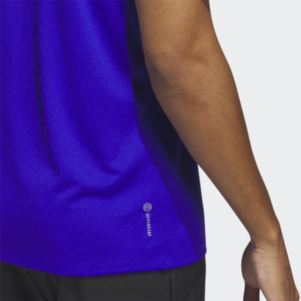 T-shirt D'entraînement Hiit Bleu Adidas