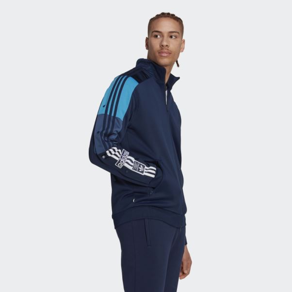 Haut De Survêtement Adidas Adicolor Indigo Nuit