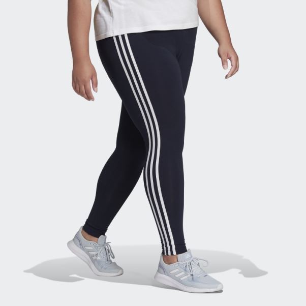 Legging Adidas Essentials à 3 Bandes D'encre (taille Plus)