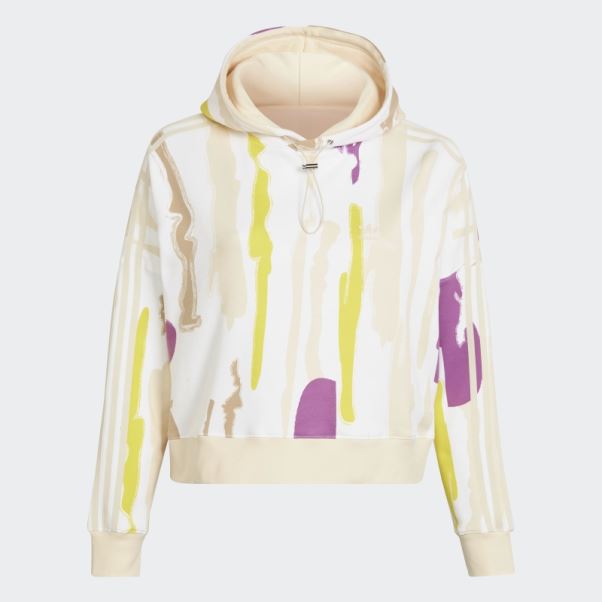 Sweat à Capuche (grande Taille) Adidas Multicolore