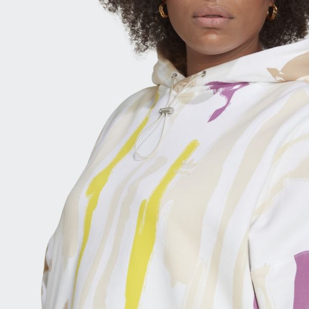 Sweat à Capuche (grande Taille) Adidas Multicolore