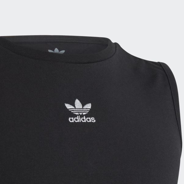 Débardeur Court Adicolor Noir Adidas