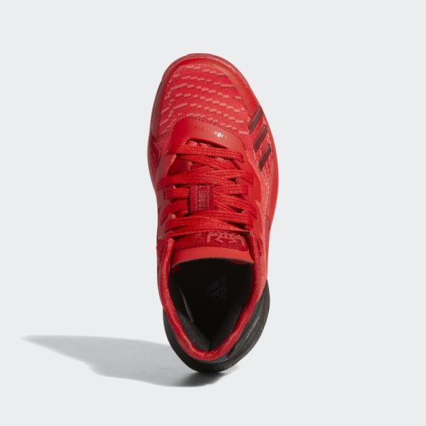 Adidas Rouge D.o.n. Numéro 4 Chaussures De Basket