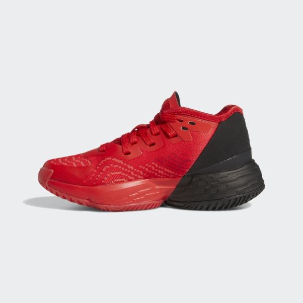 Adidas Rouge D.o.n. Numéro 4 Chaussures De Basket