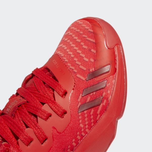 Adidas Rouge D.o.n. Numéro 4 Chaussures De Basket