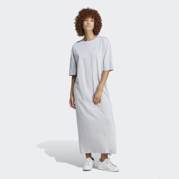 Robe Adidas Premium Essentials Gris Clair Chiné