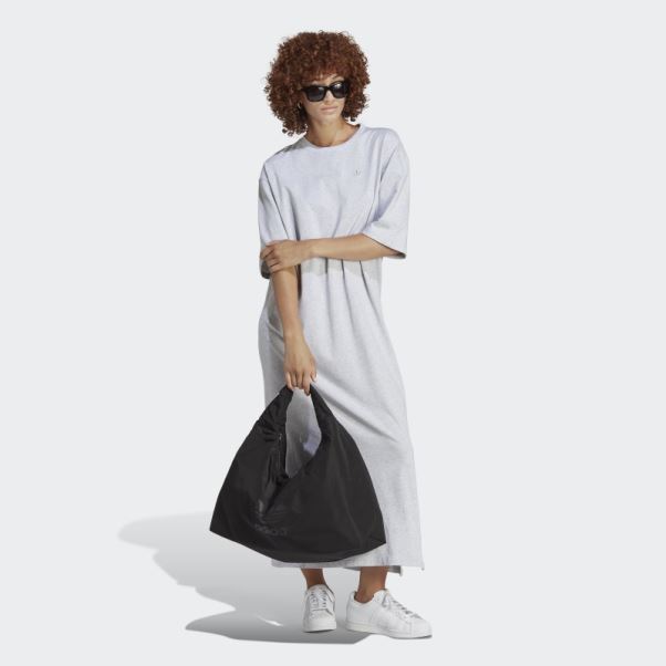 Robe Adidas Premium Essentials Gris Clair Chiné