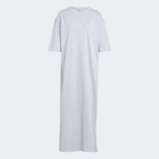Robe Adidas Premium Essentials Gris Clair Chiné