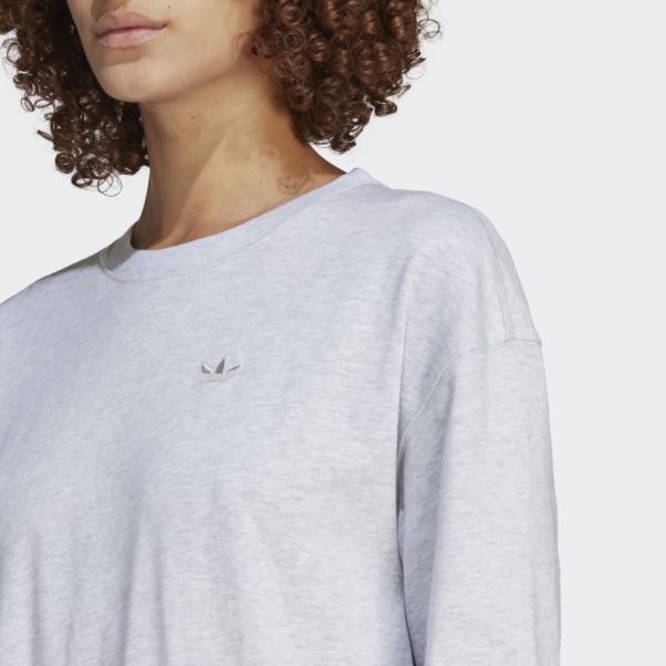 Robe Adidas Premium Essentials Gris Clair Chiné