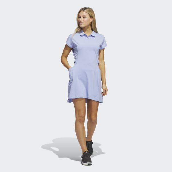 Robe De Golf Adidas Go-to Bleu Aube