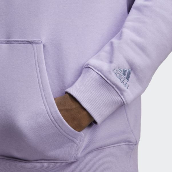Sweat à Capuche Real Madrid Lilas Adidas