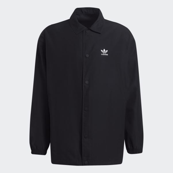 Adidas Adicolor Classics Trèfle Coach Veste Noir