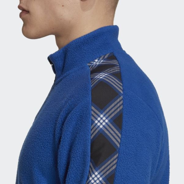 Veste De Survêtement D'hiver Adidas Tiro Bleu Royal