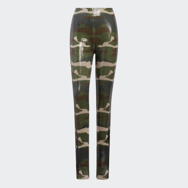 Pantalon à Sequins Camouflage Aop Adidas