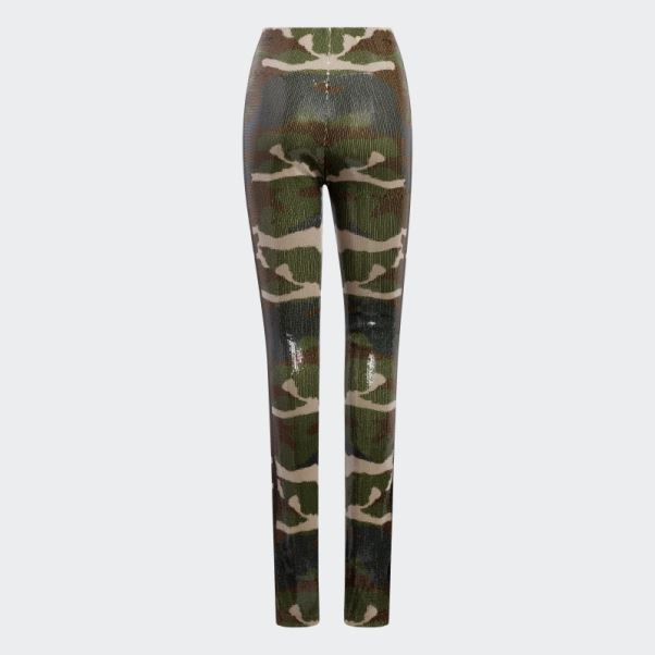 Pantalon à Sequins Camouflage Aop Adidas