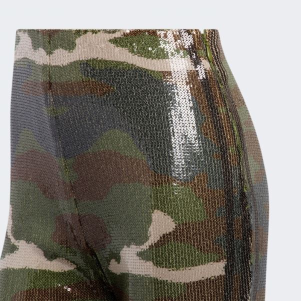 Pantalon à Sequins Camouflage Aop Adidas