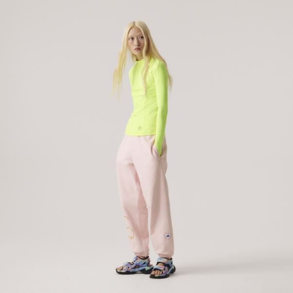 Adidas By Stella Mccartney Haut à Manches Longues True Purpose Jaune