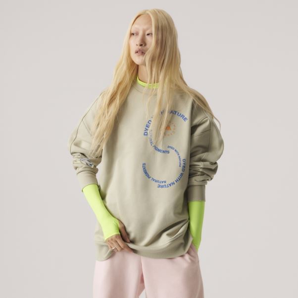 Adidas By Stella Mccartney Haut à Manches Longues True Purpose Jaune