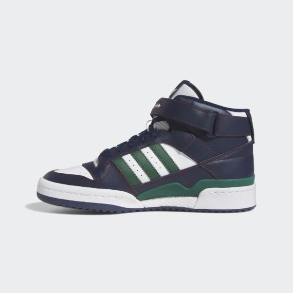 Adidas Forum Mid Chaussures Bleu Marine