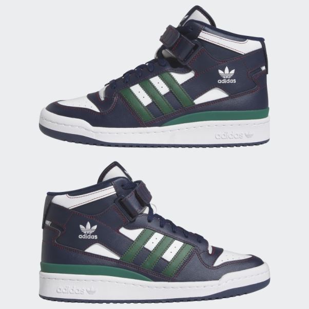 Adidas Forum Mid Chaussures Bleu Marine