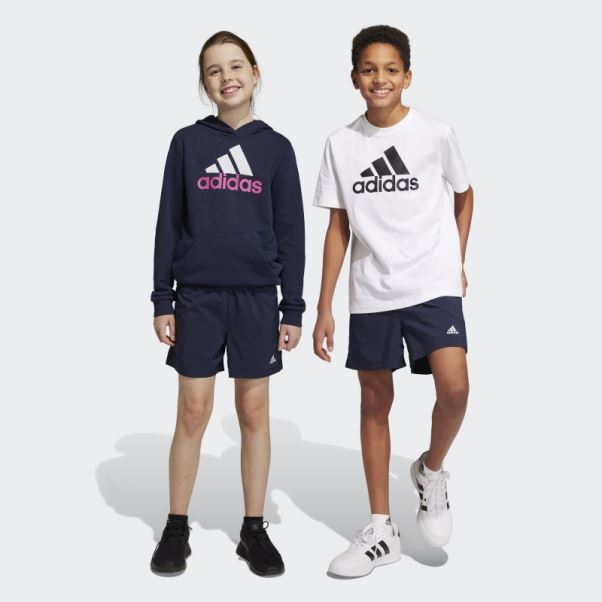 Short Chelsea à Petit Logo Essentials Adidas Encre
