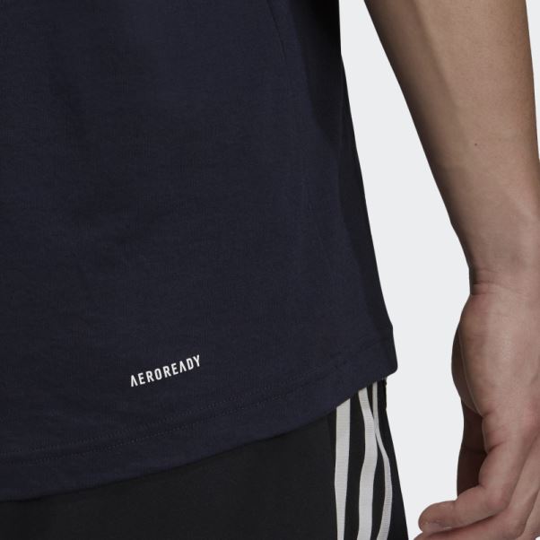Encre Aeroready Conçu 2 Move Feelready Sport Logo T-shirt Adidas