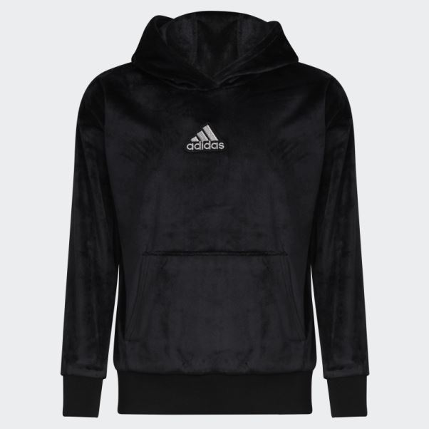 Sweat à Capuche Adidas Cosy Fleece Noir