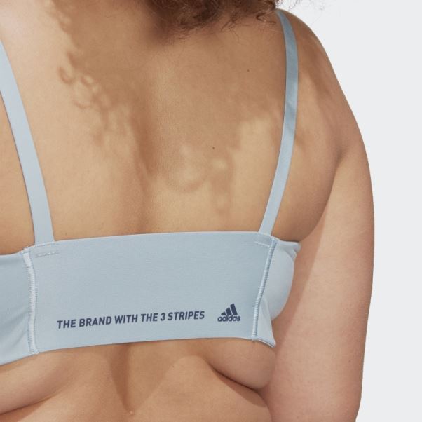 Soutien-gorge à Maintien Léger Yoga Studio (taille Plus) Gris Adidas