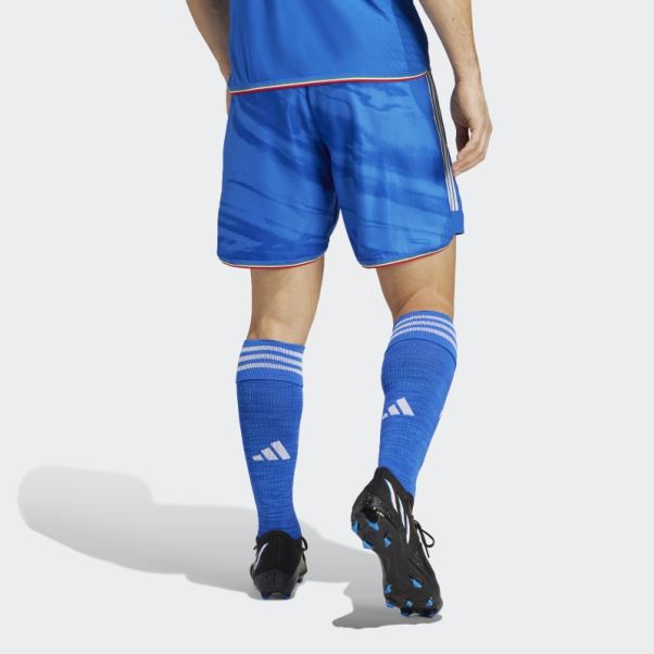 Short Adidas Italy 23 Home Authentique Bleu