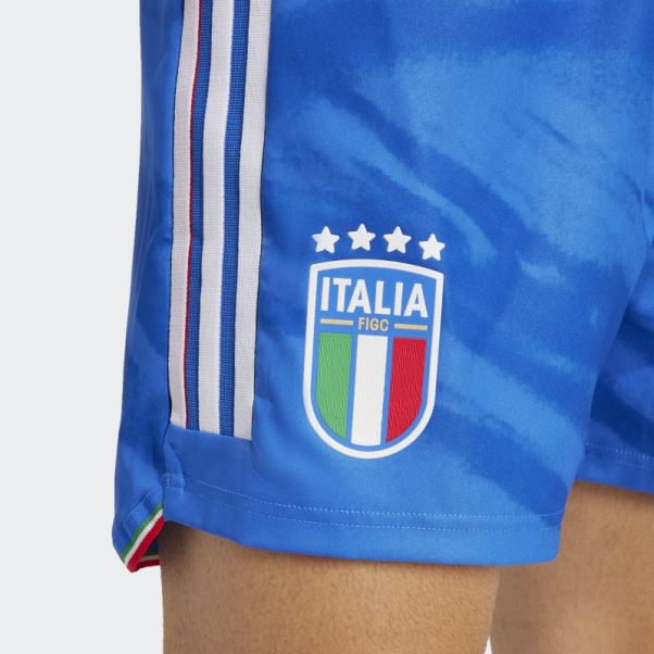 Short Adidas Italy 23 Home Authentique Bleu