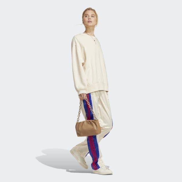 Sweat Oversize Premium Essentials Adidas Blanc