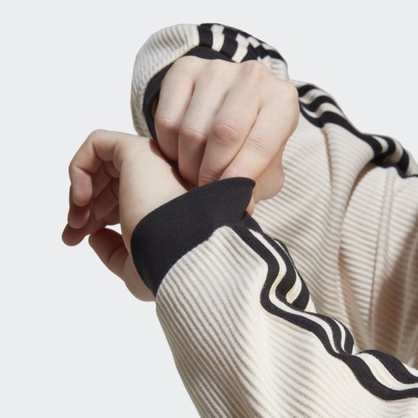 Adidas Adicolor Classics Waffle Crew Blanc