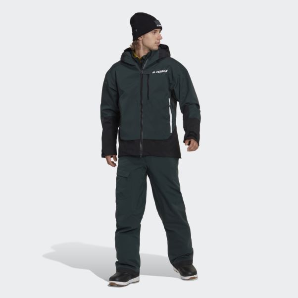 Terrex Resort Pantalon De Survêtement De Neige Isolé à Deux Couches Adidas Vert