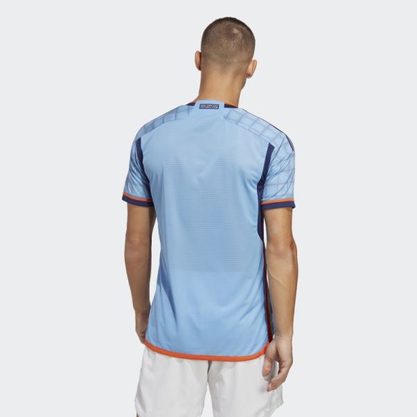 Maillot New York City Fc 23/24 Domicile Authentique Adidas Bahia Bleu Clair
