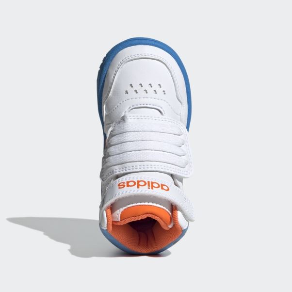 Adidas Mickey Mid Hoops Chaussures Orange