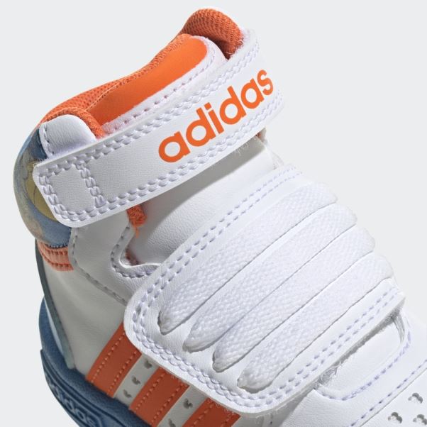 Adidas Mickey Mid Hoops Chaussures Orange